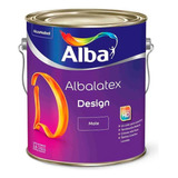 Albalatex Design Colores Latex Interior Mate Color Violeta Estelar X 4 Litros