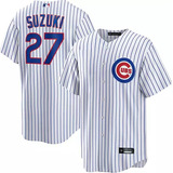 Jersey M L B Chicago Cubs #27 Suzuki (talla X L)