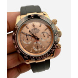 Reloj Premium Rolex Daytona Oro Rosa  Automatico Acero Inox