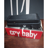 Pedal De Efecto Cry Baby Standard Wah Gcb95 Negro Con Booste