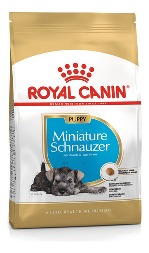 Alimento Royal Canin Breed Health Nutrition Miniatura Schnauzer Para Perro Cachorro De Raza Mini Sabor Mix En Bolsa De 1.13kg