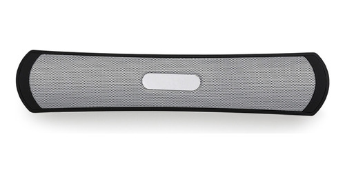 Caixa De Som Bluetooth Slim - Cinza E Preto