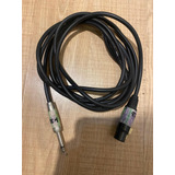 Cable Wkc  Canon (xlr) Hembra A Plug Balanceado (trs) 3m