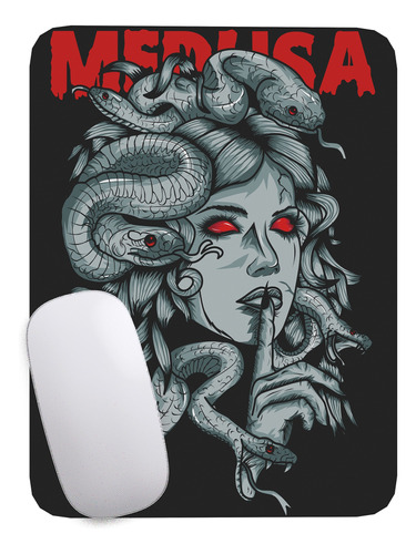 Mouse Pad Monstruos Medusa - 17cm X 21cm D16