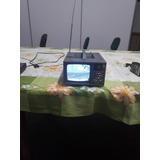 Deluxe Tv Rádio 5 Polegadas Funcionando Tudo