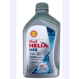Aceite De Motor Sintético Shell Helix Hx8 5w30 Api Sp De 1 Litro