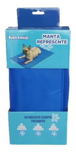 Cama Suave Manta Refrescante 81x96cm X L Grande Perros Y Gat