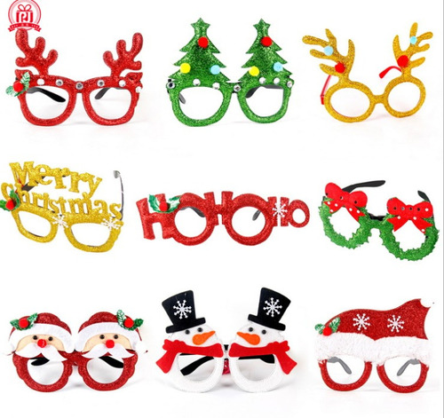Decoraciones Navideñas Gafas Regalos De Navidad