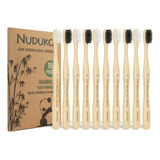 Nuduko Cepillos De Dientes De Bambu Cerdas Suaves, Biodegrad