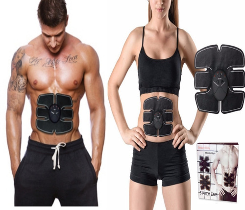 Electro Estimulador Abdomen Gym Muscular  Smart Fitness