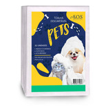 Toalha Descartável  P/ Seu Petshop - 100 Unidades