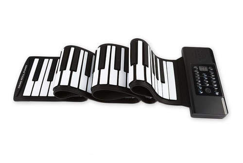 Teclado Midi Flexible Piano Roll-up Portátil 88 Teclas Usb