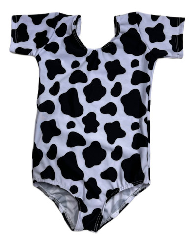 Leotardo Animal Print Para Disfraz De Primavera Lickra Niña