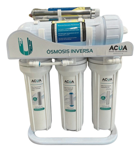 Purificador Agua Osmosis Inversa 400 Gpd 6 Etapas C/uv+bomba