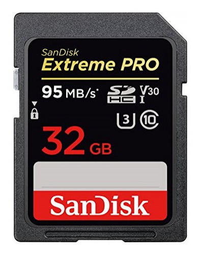 Tarjeta Sdhc Uhsi Sandisk Extreme Pro De 32 Gb Sdsdxxg032ggn