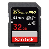 Tarjeta Sdhc Uhsi Sandisk Extreme Pro De 32 Gb Sdsdxxg032ggn