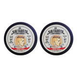 Sir Fausto Men´s Kit X2 Pomada Opaca Barberia 100ml 6c