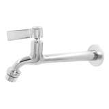 Torneira Cozinha Longa Comprid 20cm Metal Inox 1/2 3/4 5072d