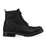 Botas Biker Motociclista Hombre Casual Workland 89728 Negro