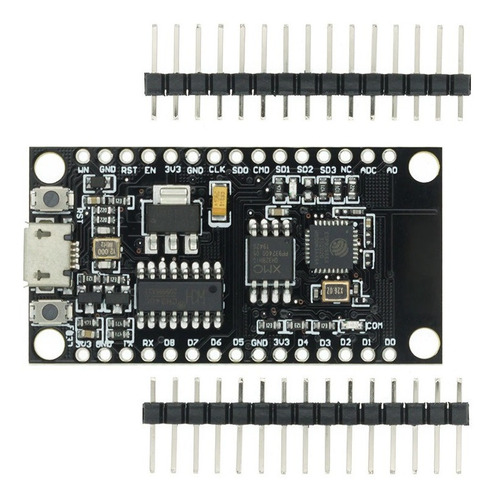 Nodemcu Esp8266 Wifi Iot Interface Ch340g Sin Soldar