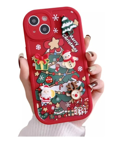 Apto Para Fundas Navideñas De iPhone