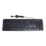 Teclado Usb  Performance En Español Negro Keq-022