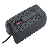 Regulador De Voltaje Vica T-1 De 750va/400w Con 8 Contactos