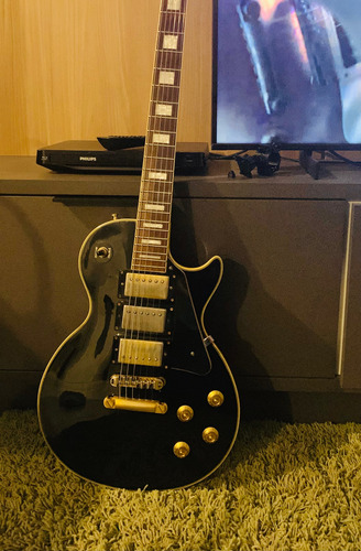 Guitarra Elétrica EpiPhone Les Paul Black Beauty