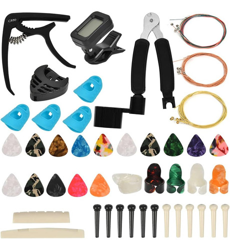 Timesetl Kit De Acessórios Para Guitarra O Kit De Troca De F