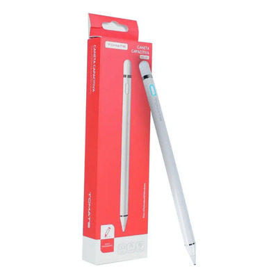 Caneta Touch Universal Tablet Celular - Branca | Parcelamento sem juros