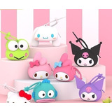 3pcs Mini Bolsa De Silicona Hellokitty Sanrio Monedero