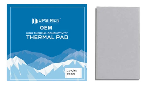 21w/mk Oem Thermal Pads 85x45mm De 0.5mm De Espesor