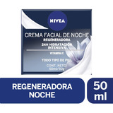 Crema Nivea Facial Hidratante Regeneradora Noche 50ml