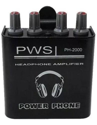 Amplificador De Som Pws Ph2000 - Potência Rms