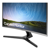 Monitor Curvo 27 Fhd Diseño Sin Bordes Color Black 