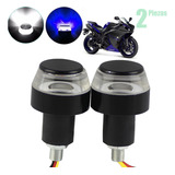 Direccionales Focos Led Motocicleta Manubrio Laterales 