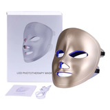 Mascarilla Luz Led Facial Terapia 8 Modos Fotón Tratamiento 