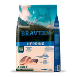 Alimento Perro Adulto Bravery Herring Mediano/grande 12 Kg