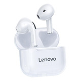 Fones De Ouvido Lenovo Lp40- Sem Fio - Branco - Original