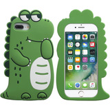 Bonita Funda De Cocodrilo 3d Compatible iPhone 7 Plus/8 Plus