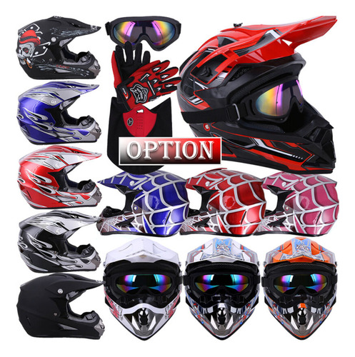 Dot Motocross Helmet Dirt Bikes Offroad Mx Atv Snowmobil Aam