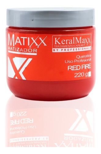 Matizador Rojo Max Queratina De Uso Profesional Keralmaxx