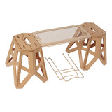 Juego De Mesa Y Taburete Plegable, Muebles De Acampada, Mesa