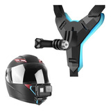 Kit Compatible Con Gopro, Camaras Accion Para Casco Barbilla