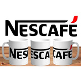 Taza De Ceramica Nescafe Classic White