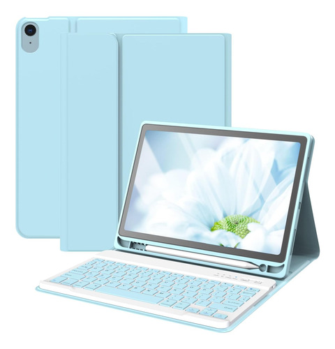 Funda Con Teclado Para iPad Air De 11 Pulgadas M2 Air De 4.ª