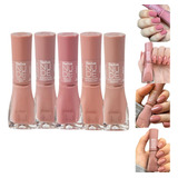 Dailus - Kit 5 Esmaltes Tons Nude