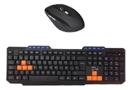 Kit Teclado Y Mouse Inalamrico 2.4g / Crisol Tecno