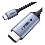 Cable Hdmi 2.1 A Usb C 8k 60hz 4k 240hz Ugreen 3 Mts 