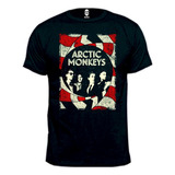 Remera Arctic Monkeys Poster 100% Algodón Premium Peinado